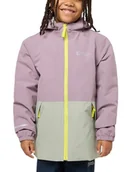 Kurtki i płaszcze dla chłopców - Jack Wolfskin SNOWY DAYS JACKET K, Kurtka outdoorowa Uniseks - dzieci, wild blossom, 128 - miniaturka - grafika 1
