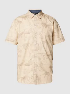 Koszule męskie - Koszula casualowa o kroju slim fit z kołnierzykiem typu kent - grafika 1
