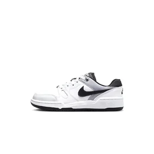 NIKE Sneakersy chłopięce Full Force Gs, Biały czarny cynowy, 2 UK Child - Buty dla chłopców - miniaturka - grafika 1