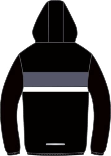 adidas Uniseks - dzieci TIBERIO WINDBREAKER, black/grey four/white, 13-14 Years