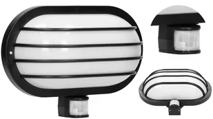 Kinkiet Ogrodowy Oprawa Zewnętrzna Czujnik E27 60W - Lampy ogrodowe - miniaturka - grafika 1