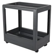 Dekoracje domu - EDA Stolik na kółkach antracyt - miniaturka - grafika 1