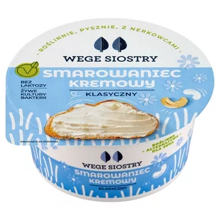 Wege Siostry Smarowaniec kremowy klasyczny 130 g - Produkty wegańskie i wegetariańskie - miniaturka - grafika 1
