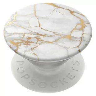 PopSockets uchwyt i podstawka, PopGrip 2gen, Gold Lutz Marble 842978154886 - Pozostałe akcesoria do telefonów - miniaturka - grafika 1