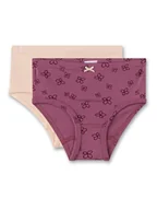 Majtki dla dzieci - Sanetta Majtki (2 pary) w kolorze beżowo-fioletowym - miniaturka - grafika 1