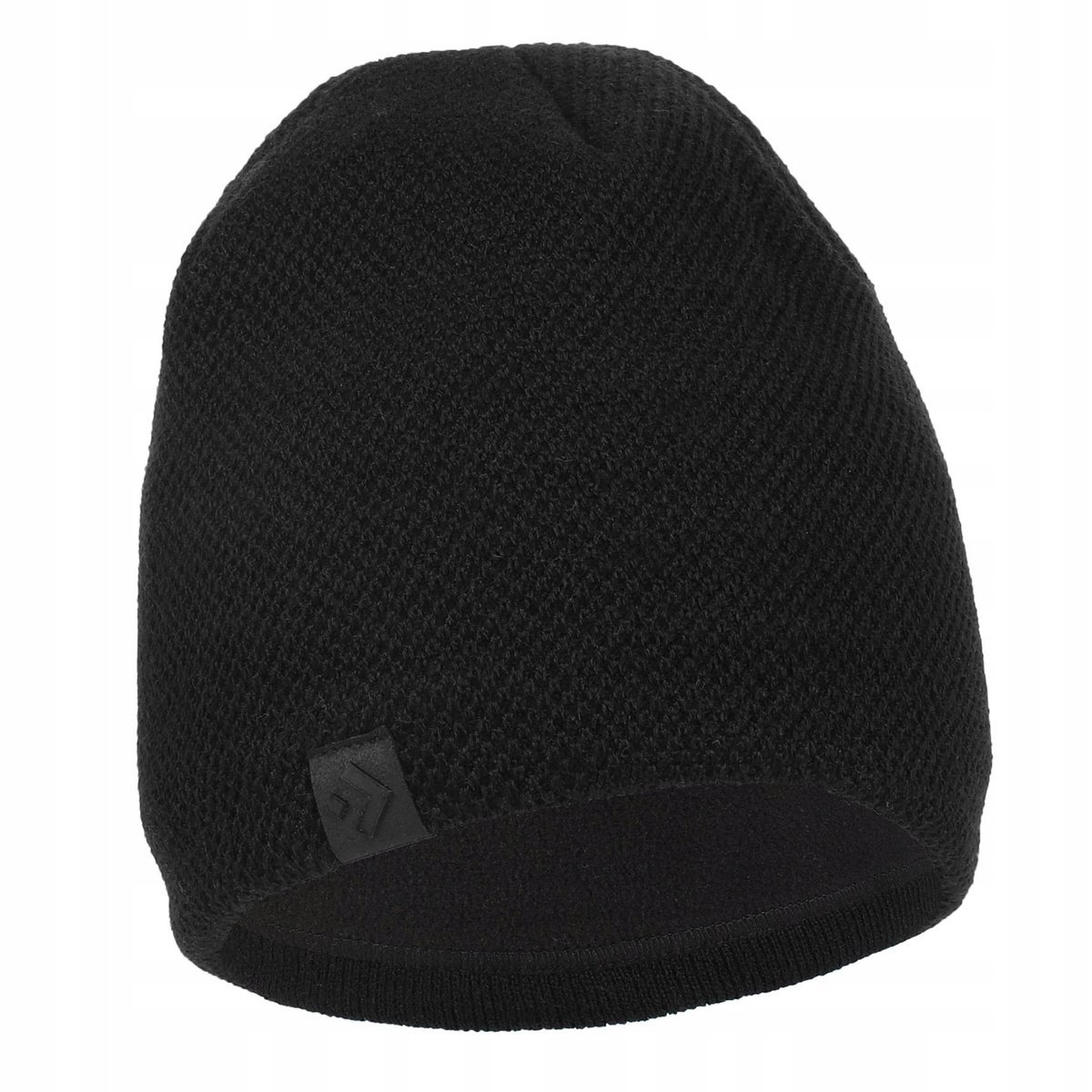 Ciepła Zimowa Czapka Męska Z Polarem Moraj Dcm1200-001 Czarny