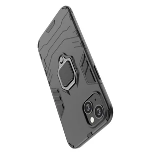 Ring Armor etui do iPhone 14 pancerny pokrowiec uchwyt magnetyczny ring czarne - Etui i futerały do telefonów - miniaturka - grafika 14