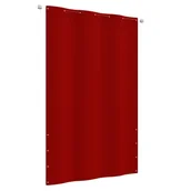 Markizy - Lumarko Parawan balkonowy, czerwony, 140x240 cm, tkanina Oxford - miniaturka - grafika 1