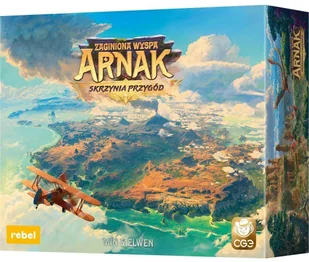 Gra Zaginiona wyspa Arnak: Skrzynia przygód Rebel - Gry planszowe - miniaturka - grafika 1