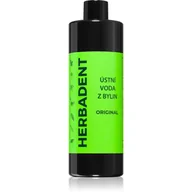 Płyny do płukania jamy ustnej - Herbadent Original ziołowy płyn do płukania ust Objętość 400 ml) - miniaturka - grafika 1