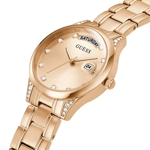 Zegarek ZEGAREK DAMSKI GUESS GW0385L3 MINI AURA + BOX (zu510c) - Zegarki damskie - miniaturka - grafika 3
