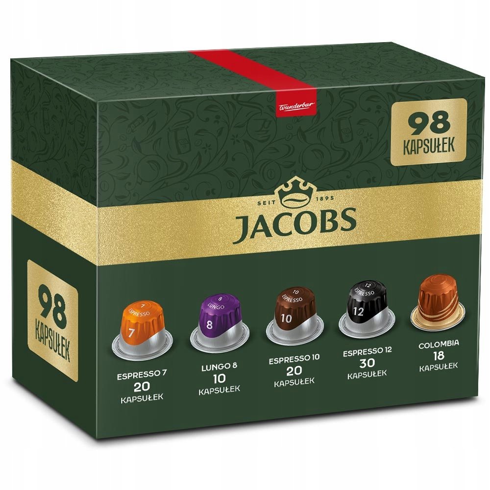 Kapsułki Jacobs do Nespresso(r)* mix lungo espresso Origins 98 kaw