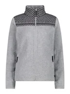 Kurtki damskie - CMP Kurtka polarowa w kolorze szarym - miniaturka - grafika 1