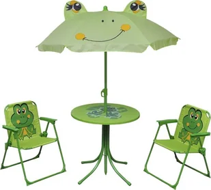 Elior zestaw mebli ogrodowych dla dzieci Lummo, zielony 4173 - Meble ogrodowe - miniaturka - grafika 1