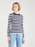 Koszulki i topy damskie - Levi's Koszulka w kolorze granatowo-białym - miniaturka - grafika 1