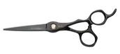 Nożyczki fryzjerskie - Aristocut XTL, nożyczki fryzjerskie offsetowe 5.5", antyalergiczne, stal japońska, czarna powłoka tytanowa - miniaturka - grafika 1