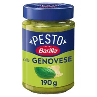 Sosy w słoikach - BARILLA PESTO ALLA GENOVESE PESTO Z BAZYLIĄ 190 G zakupy dla domu i biura 24724536 - miniaturka - grafika 1