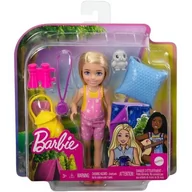 Lalki dla dziewczynek - Mattel Barbie Dreamhouse Adventures Camping Chelsea HDF77 - miniaturka - grafika 1