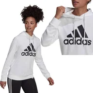 Bluzy damskie - Adidas Bluza damska Adidas Essentials Relaxed Logo HD1800 M - miniaturka - grafika 1