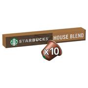 Kawa w kapsułkach i saszetkach - STARBUCKS House Blend by NESPRESSO Kawa w kapsułkach 57 g (10 sztuk) - miniaturka - grafika 1