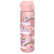 Butelki filtrujące - ION8 Różowa butelka na wodę w jednorożce 500 ml - miniaturka - grafika 1