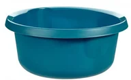 Akcesoria łazienkowe - CURVER Miska okrągła plastikowa Curver Essentials 6L niebieska 235207 - miniaturka - grafika 1