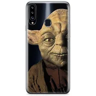 Etui i futerały do telefonów - ERT GROUP etui na telefon Samsung A20S, case oryginalny i oficjalnie licencjonowany przez Star Wars, wzór Yoda 004, optymalnie dopasowane, plecki z TPU częściowo przeźroczyste - miniaturka - grafika 1