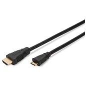 Kable - Assmann Kabel HDMI Mini Highspeed Gold V1.3 C/A męskie - męskie2 m AK-330106-020-S - miniaturka - grafika 1