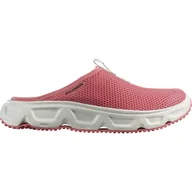 Klapki i japonki damskie - Damskie Klapki SALOMON REELAX SLIDE 6.0 W L47206400 – Różowy - miniaturka - grafika 1