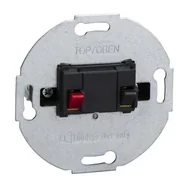 Gniazdka elektryczne - Mechanizm gniazda głośnikowego poj. zaciskowego antracyt Merten - miniaturka - grafika 1