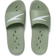 Klapki i japonki męskie - klapki basenowe męskie Speedo Slides Au - miniaturka - grafika 1
