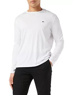 Koszulki męskie - Lacoste T-shirt męski, Blanc, XS - grafika 1