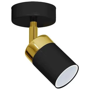 Milagro Kinkiet JOKER BLACK/GOLD 1xGU10 MLP6123 - Lampy ścienne - miniaturka - grafika 2