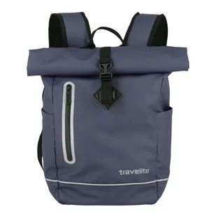 Travelite Travelite Unisex Basics Roll-up plecak na rolkę plandekę plecak, niebieski (Marine) (niebieski) - 096314-20 096314-20 - Plecaki - miniaturka - grafika 2