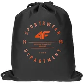 Torby sportowe - Worek na buty 4F M055 4FJWAW23AGYMM055 (kolor Czarny) - miniaturka - grafika 1