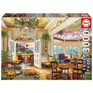 Puzzle 3000 Życie nad morzem Educa - Puzzle - miniaturka - grafika 1