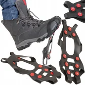 Skarpetki dla dzieci - NAKŁADKI NA BUTY ANTYPOŚLIZGOWE Z PINEZKAMI NA OBLODZONE CHODNIKI 41-45 - miniaturka - grafika 1