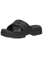 Klapki i japonki damskie - CAPRICE Klapki damskie 9-9-27207-20, obcas Black Softnap, 42 EU, Black Softnap, 42 EU - miniaturka - grafika 1