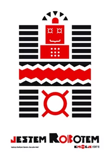 jestem robotem - plakat Wymiar do wyboru: 40x50 cm - Plakaty jestem robotem - plakat Wymiar do wyboru: 40x50 cm - Plakaty - miniaturka - grafika 1