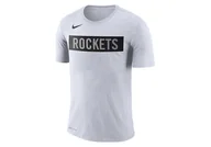 Koszulki męskie - Nike Nba Houston Rockets Logo Dri-Fit Tee White - miniaturka - grafika 1