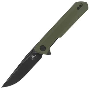 Nóż składany Bestechman Dundee Magnacut Black Blade - Olive - Noże - miniaturka - grafika 1