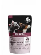 Mokra karma dla psów - PetRepublic Mokra Karma Dla Dorosłych Psów Małych Ras Z Drobno Siekanymi Kawałkami Wołowiny W Sosie 100 g - miniaturka - grafika 1