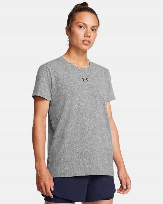 KOSZULKA DAMSKA SPORTOWA UNDER ARMOUR RIVAL CORE SS XS