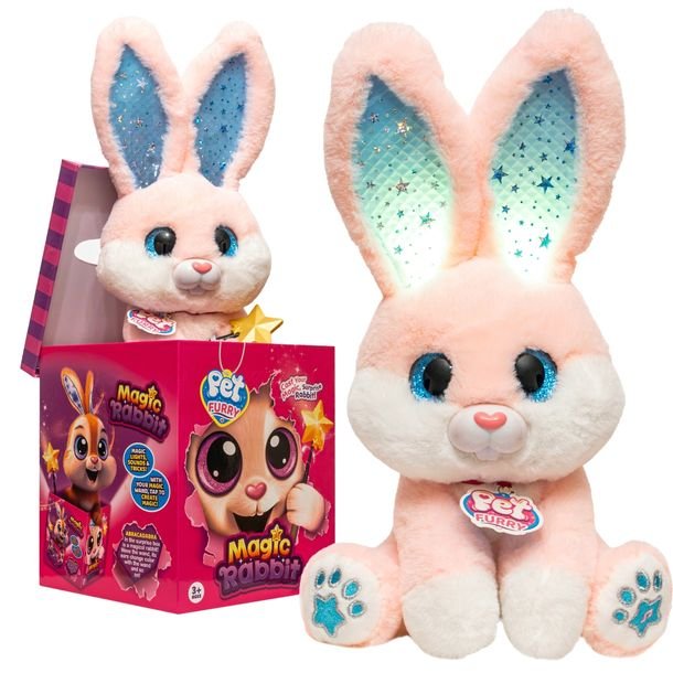 Magiczny Królik Czarodziej Interaktywna Zabawka Magic Rabbit Świeci Gra