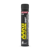Przedtreningówki - Olimp AAKG 7500 Extreme Shot ampułka 25 ml wiśniowy 5901330025204 - miniaturka - grafika 1
