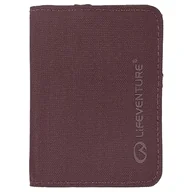 Portfele - Lifeventure Portfel chroniony przez RFiD - Smukły portfel podróżny, przyjazny dla środowiska, materiał nadający się do recyklingu (oliwkowy), śliwka - miniaturka - grafika 1