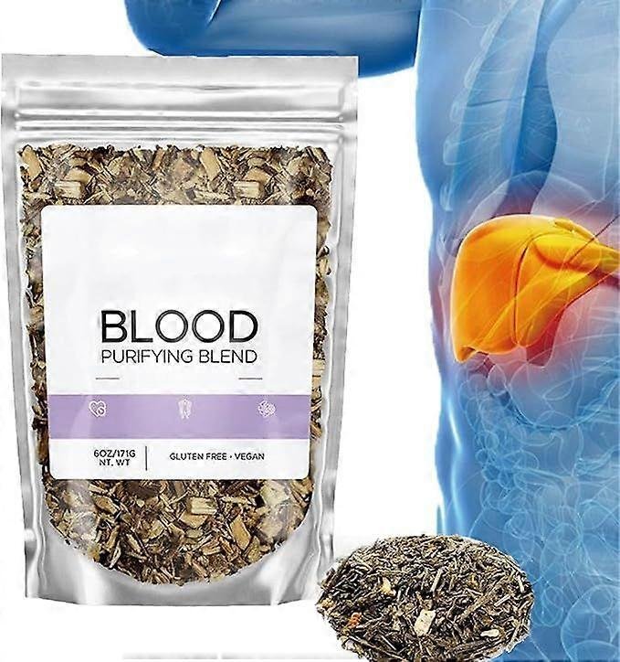 Herbata z mieszanki oczyszczającej ziemską krew, 2024 Organiczna ziemska holistyczna herbata z ziołami oczyszczająca krew, herbata z mieszanki oczy...