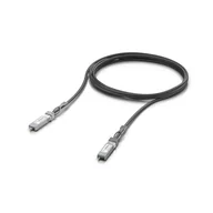 Kable światłowodowe - Ubiquiti UACC-DAC-SFP28-3M kabel InfiniBand / światłowodowy Czarny - miniaturka - grafika 1