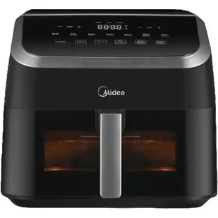 Air Fryer Frytkownica beztłuszczowa MIDEA Space Master MAD85000ADK z okienkiem do obserwacji postępów gotowania - Frytkownice - miniaturka - grafika 1