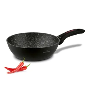 Mała PATELNIA INDUKCJA 20cm NIEPRZYWIERAJĄCA patelnia GŁĘBOKA Piccante Starke Pro - Patelnie - miniaturka - grafika 1